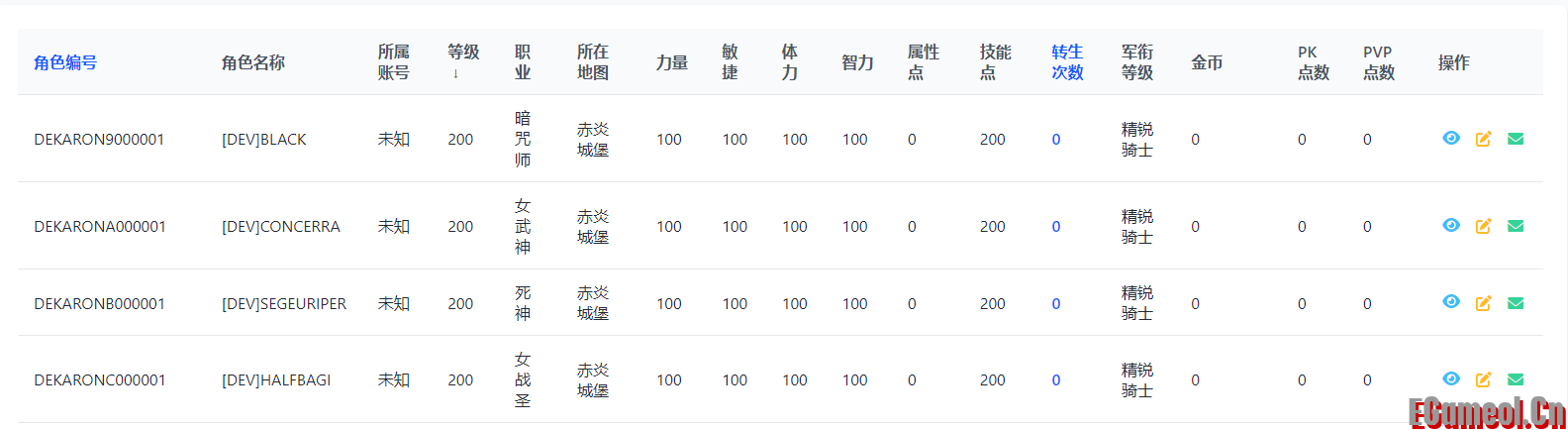 GMWEB版大致功能已经实现